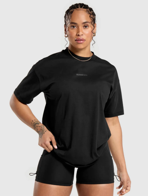 Polera Gym Rat Black - Girls
