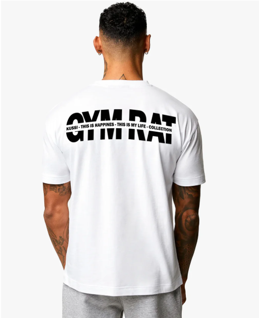 Polera Gym Rat White