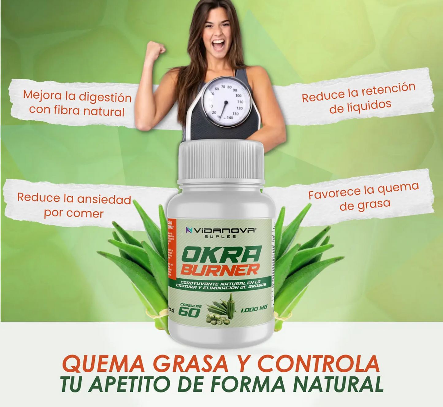 OKRA BURNER 60 CAPS ™