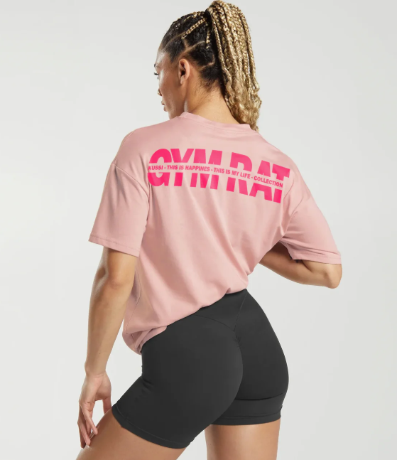 Polera Gym Rat Pink - Girls