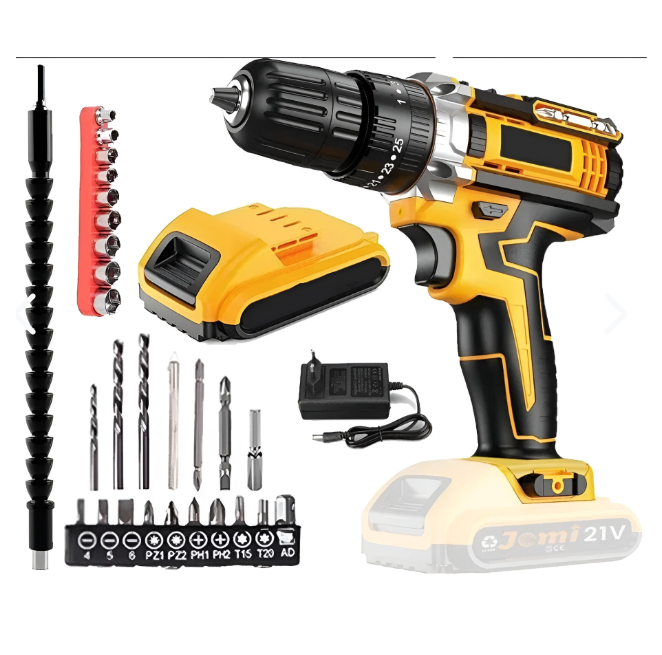 TALADRO INALAMBRICO 98V (AMARILLO)